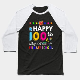 Happy 100 Days Of primary school Awesome T shirt F Baseball T-Shirt